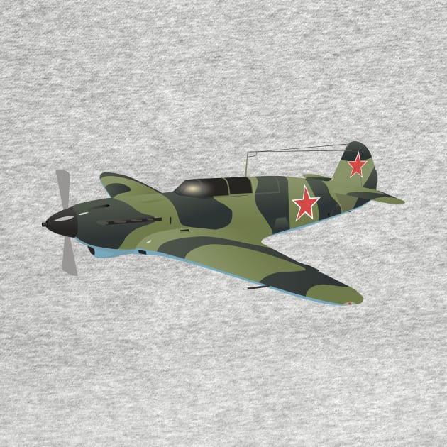 Yak-7 Soviet WW2 Fighter Aircraft by NorseTech